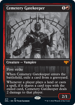 Cemetery Gatekeeper [Innistrad: Double Feature] | RetroPlay Games