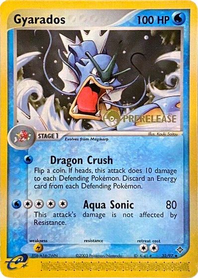 Gyarados (32/97) (Prerelease Promo) [EX: Dragon] | RetroPlay Games