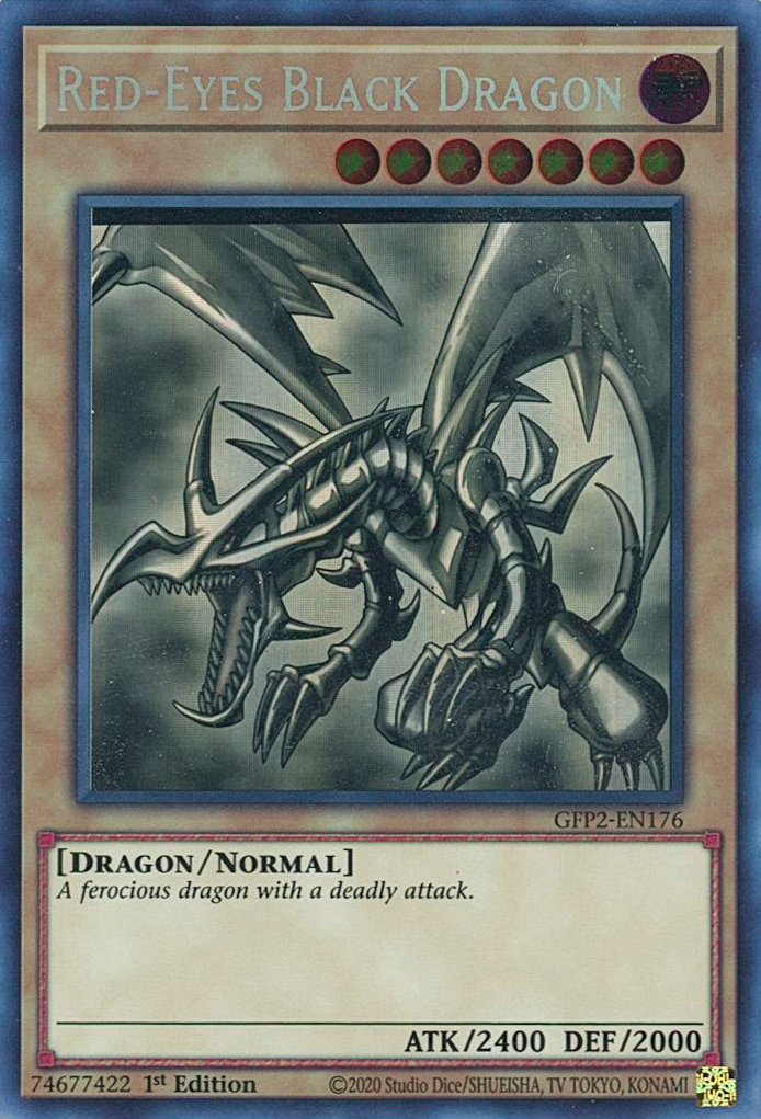 Red-Eyes Black Dragon [GFP2-EN176] Ghost Rare | RetroPlay Games