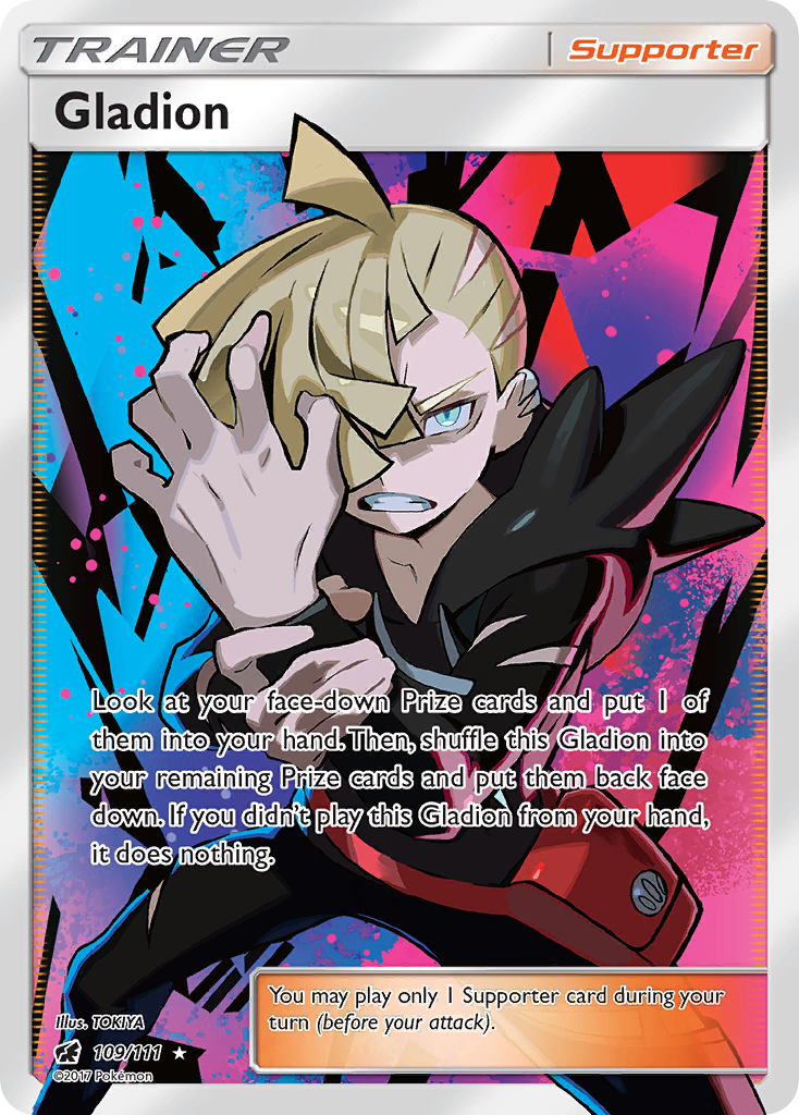 Gladion (109/111) [Sun & Moon: Crimson Invasion] | RetroPlay Games