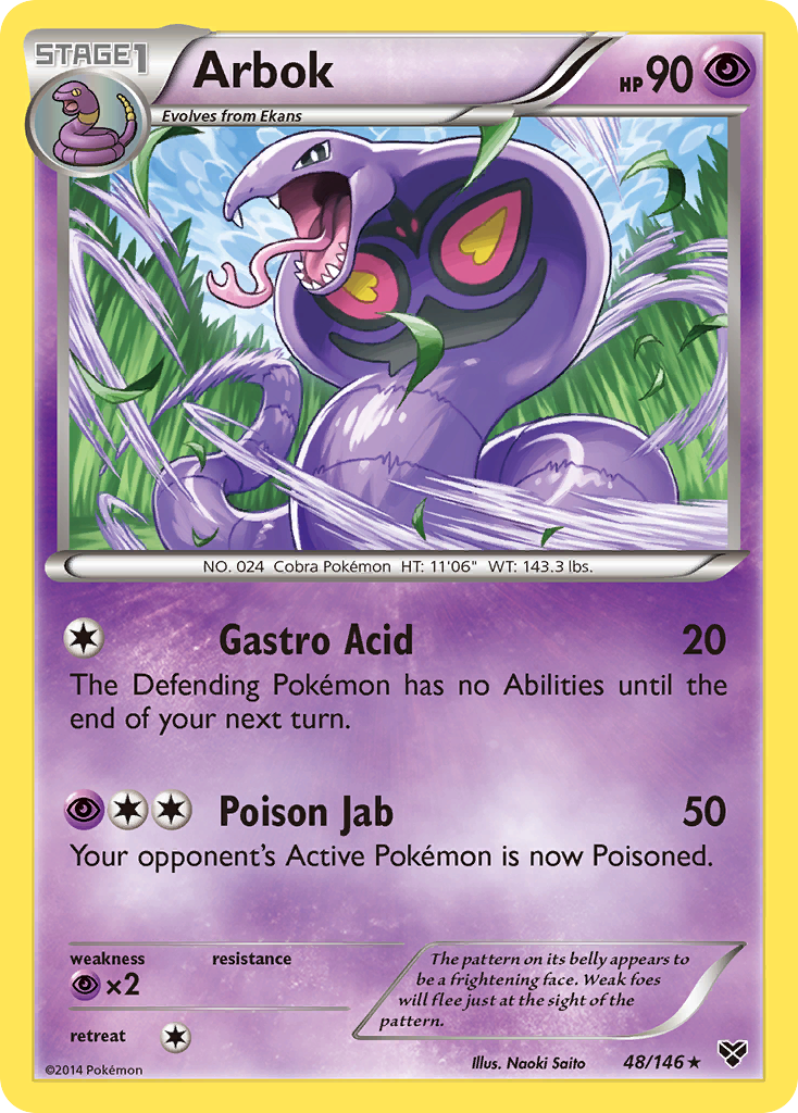 Arbok (48/146) [XY: Base Set] | RetroPlay Games