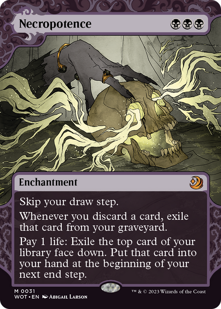 Necropotence [Wilds of Eldraine: Enchanting Tales] | RetroPlay Games