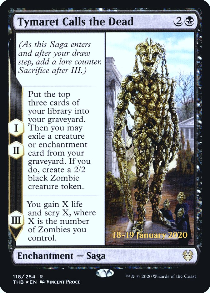 Tymaret Calls the Dead [Theros Beyond Death Prerelease Promos] | RetroPlay Games