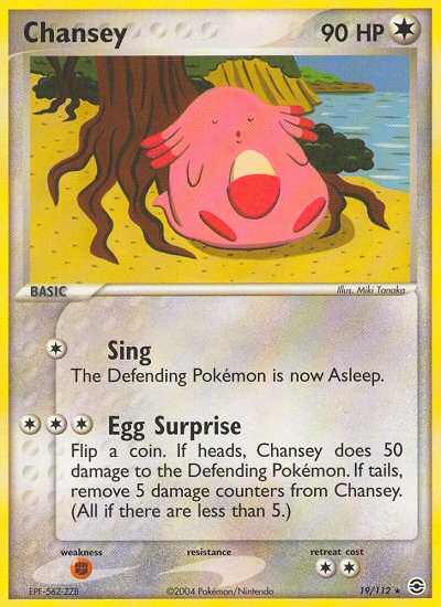 Chansey (19/112) [EX: FireRed & LeafGreen] | RetroPlay Games