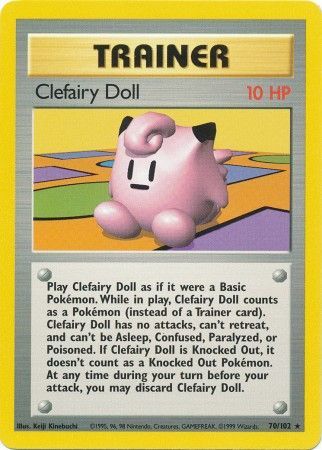 Clefairy Doll (70/102) [Base Set Unlimited] | RetroPlay Games