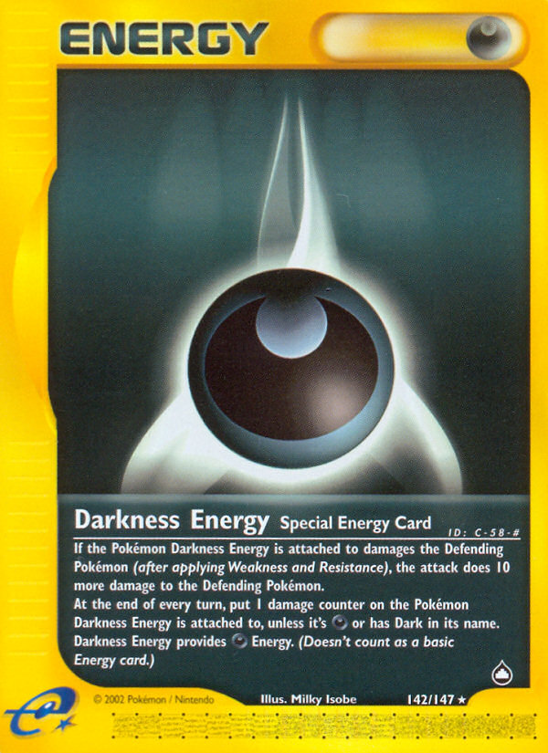 Darkness Energy (142/147) [Aquapolis] | RetroPlay Games