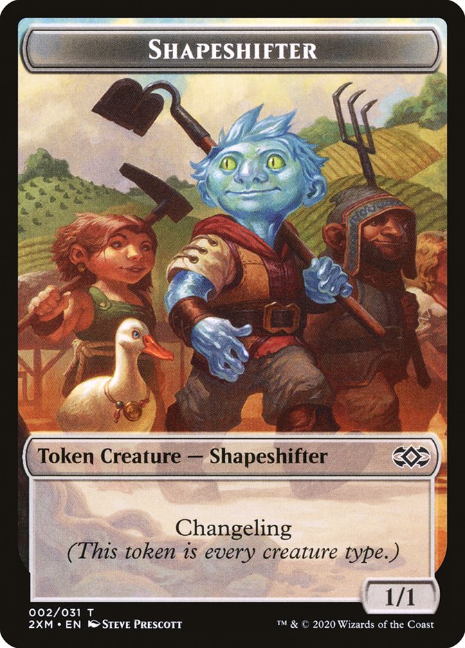 Shapeshifter Token [Double Masters] | RetroPlay Games