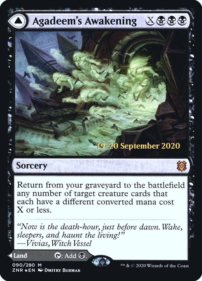 Agadeem's Awakening // Agadeem, the Undercrypt  [Zendikar Rising Prerelease Promos] | RetroPlay Games