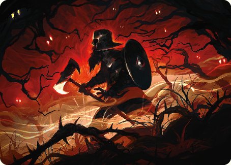 Gimli, Counter of Kills Art Card (44/81) [The Lord of the Rings: Tales of Middle-earth Art Series] | RetroPlay Games