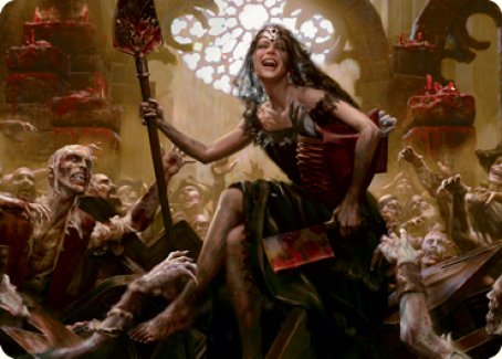 Gisa, Glorious Resurrector Art Card [Innistrad: Midnight Hunt Art Series] | RetroPlay Games