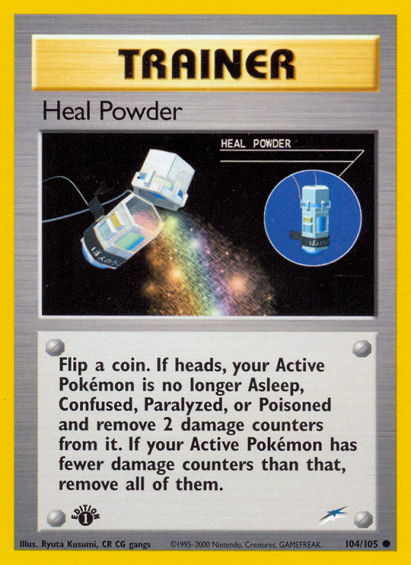 Heal Powder (104/105) [Neo Destiny 1st Edition] | RetroPlay Games