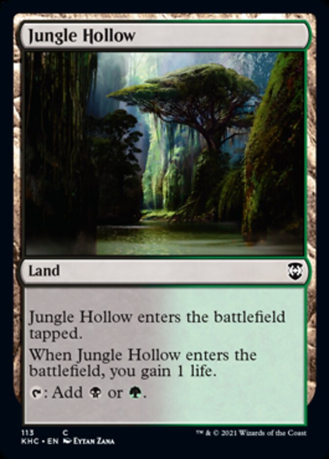 Jungle Hollow [Kaldheim Commander] | RetroPlay Games