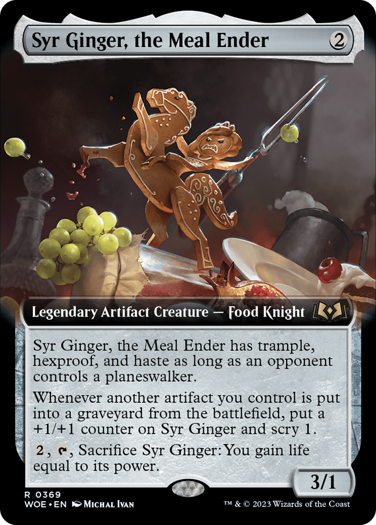 Syr Ginger, the Meal Ender (Extended Art) [Wilds of Eldraine] | RetroPlay Games