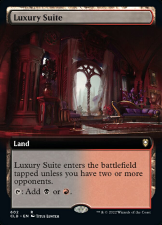 Luxury Suite (Extended Art) [Commander Legends: Battle for Baldur's Gate] | RetroPlay Games