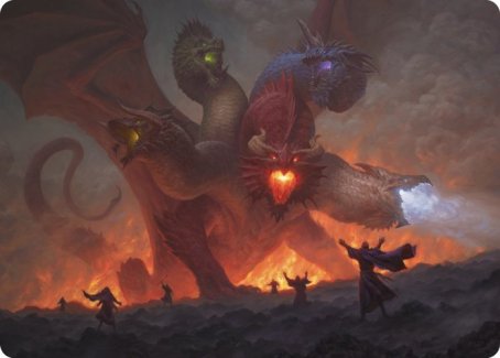 Tiamat Art Card [Dungeons & Dragons: Adventures in the Forgotten Realms Art Series] | RetroPlay Games