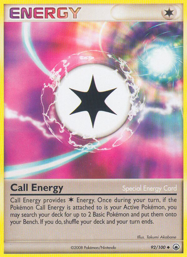 Call Energy (92/100) [Diamond & Pearl: Majestic Dawn] | RetroPlay Games