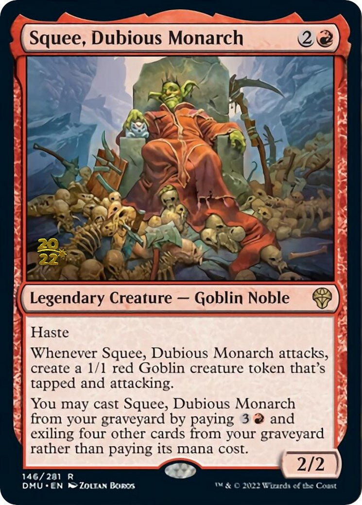 Squee, Dubious Monarch [Dominaria United Prerelease Promos] | RetroPlay Games