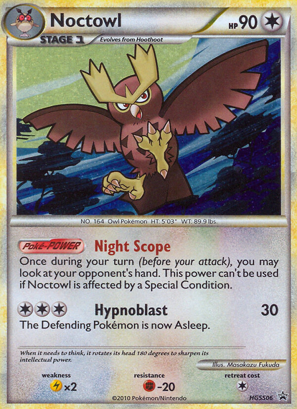 Noctowl (HGSS06) [HeartGold & SoulSilver: Black Star Promos] | RetroPlay Games