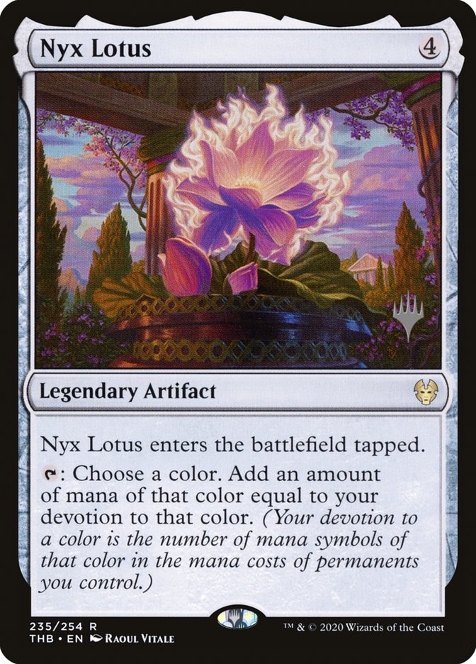 Nyx Lotus (Promo Pack) [Theros Beyond Death Promos] | RetroPlay Games