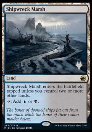 Shipwreck Marsh (Promo Pack) [Innistrad: Midnight Hunt Promos] | RetroPlay Games