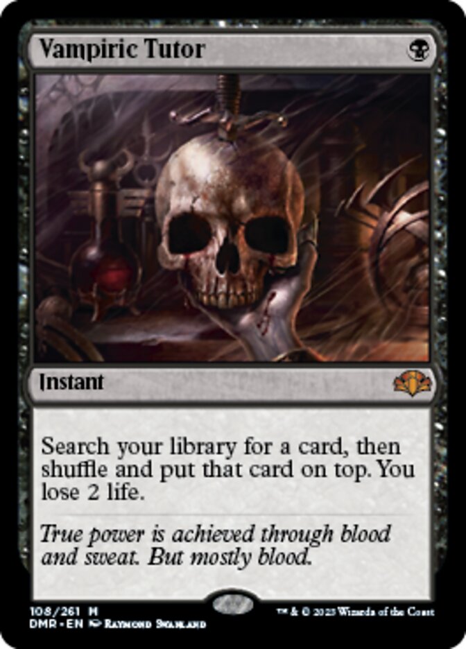 Vampiric Tutor [Dominaria Remastered] | RetroPlay Games
