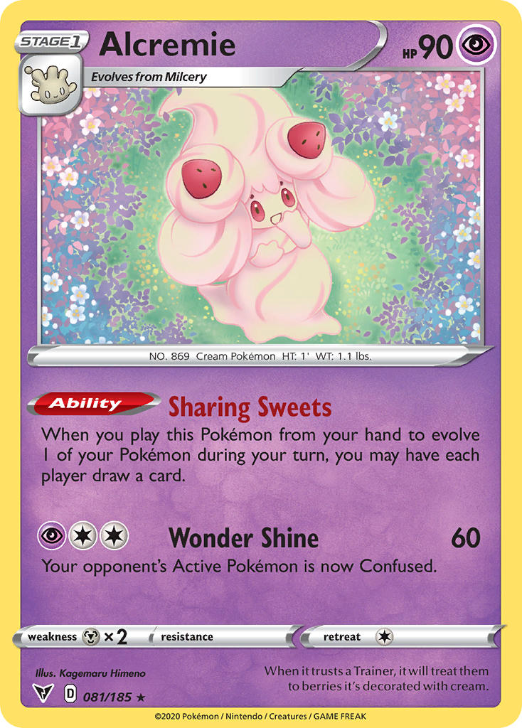 Alcremie (081/185) [Sword & Shield: Vivid Voltage] | RetroPlay Games