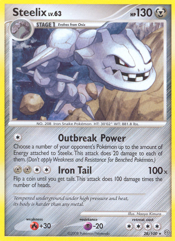 Steelix (28/100) [Diamond & Pearl: Stormfront] | RetroPlay Games