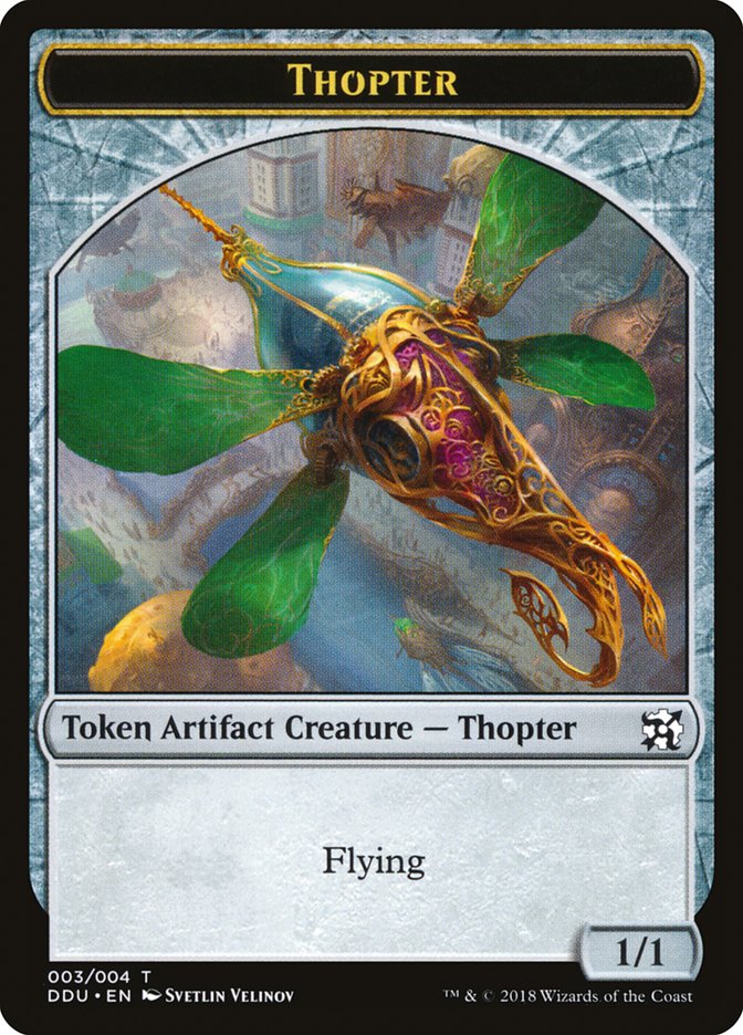 Thopter (003/004) [Duel Decks: Elves vs. Inventors Tokens] | RetroPlay Games