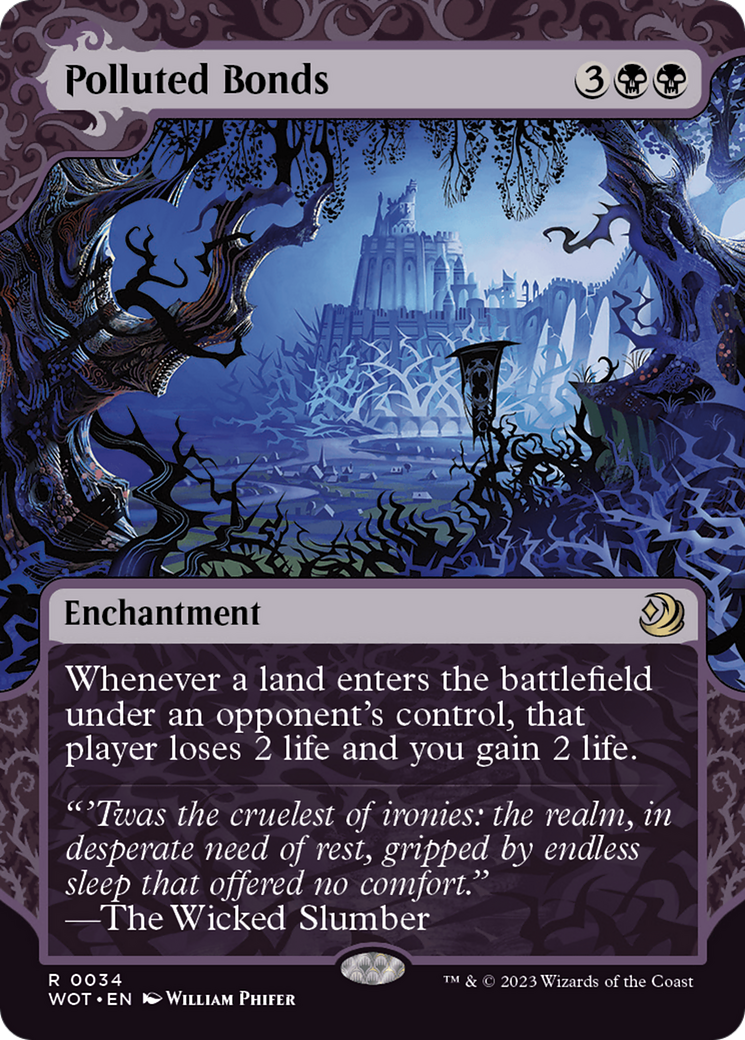 Polluted Bonds [Wilds of Eldraine: Enchanting Tales] | RetroPlay Games