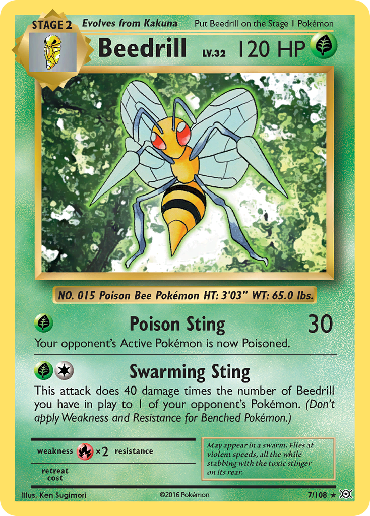 Beedrill (7/108) [XY: Evolutions] | RetroPlay Games