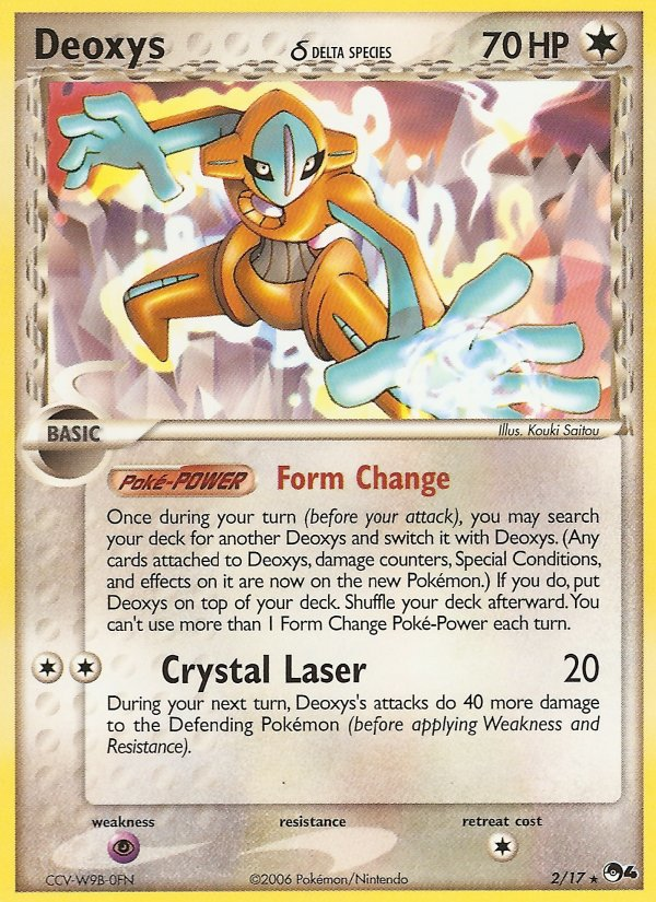 Deoxys (2/17) (Delta Species) [POP Series 4] | RetroPlay Games