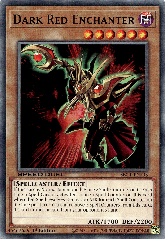 Dark Red Enchanter [SBC1-ENF05] Common | RetroPlay Games