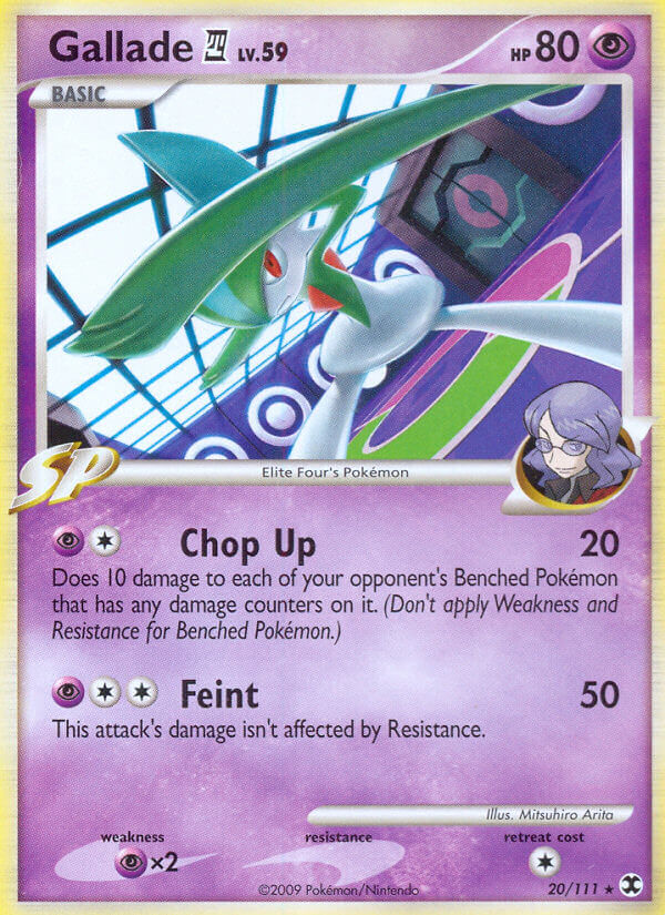 Gallade (20/111) (Theme Deck Exclusive) [Platinum: Rising Rivals] | RetroPlay Games