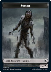 Zombie // Angel Double-Sided Token [Game Night: Free-for-All Tokens] | RetroPlay Games