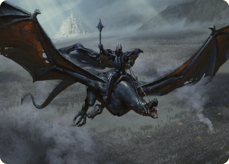 Lord of the Nazgul Art Card [The Lord of the Rings: Tales of Middle-earth Art Series] | RetroPlay Games