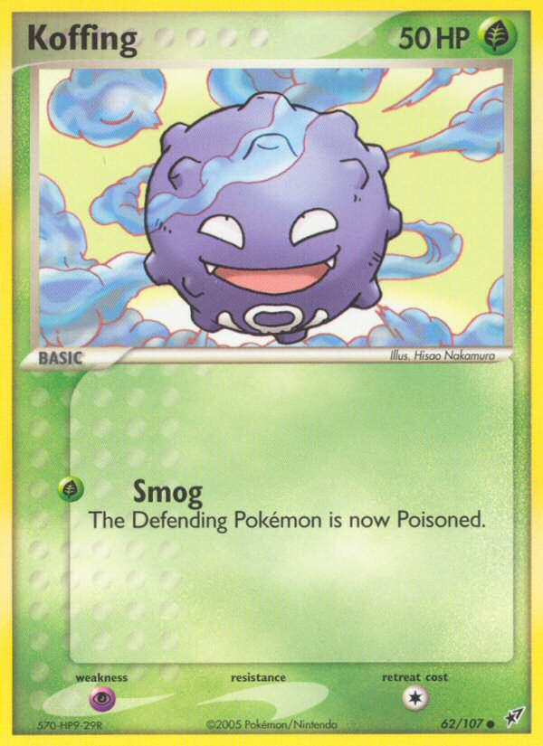 Koffing (62/107) [EX: Deoxys] | RetroPlay Games