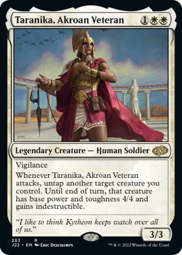 Taranika, Akroan Veteran [Jumpstart 2022] | RetroPlay Games