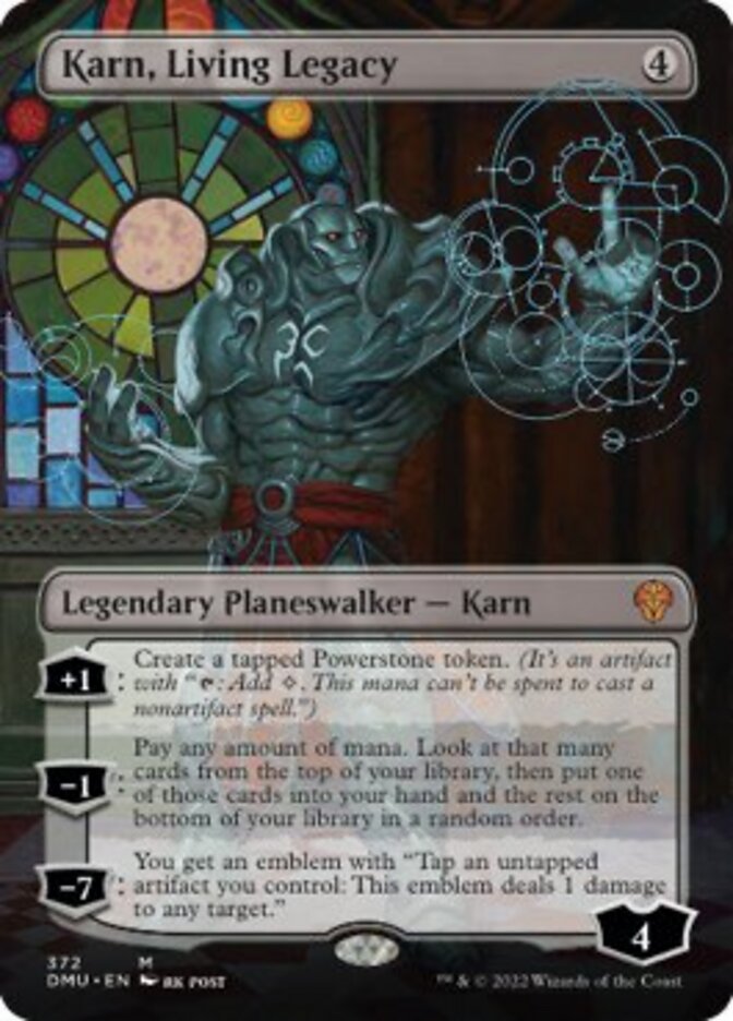 Karn, Living Legacy (Borderless) [Dominaria United] | RetroPlay Games