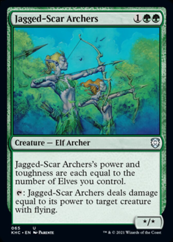 Jagged-Scar Archers [Kaldheim Commander] | RetroPlay Games