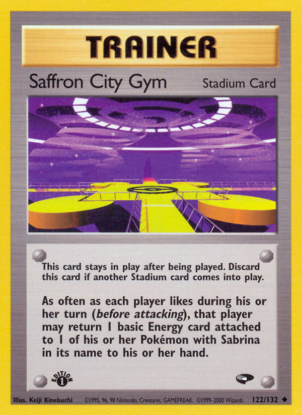 Saffron City Gym (122/132) [Gym Challenge 1st Edition] | RetroPlay Games