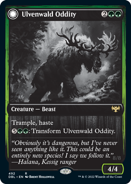 Ulvenwald Oddity // Ulvenwald Behemoth [Innistrad: Double Feature] | RetroPlay Games