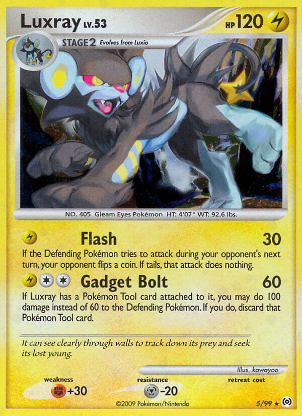 Luxray (5/99) (Theme Deck Exclusive) [Platinum: Arceus] | RetroPlay Games