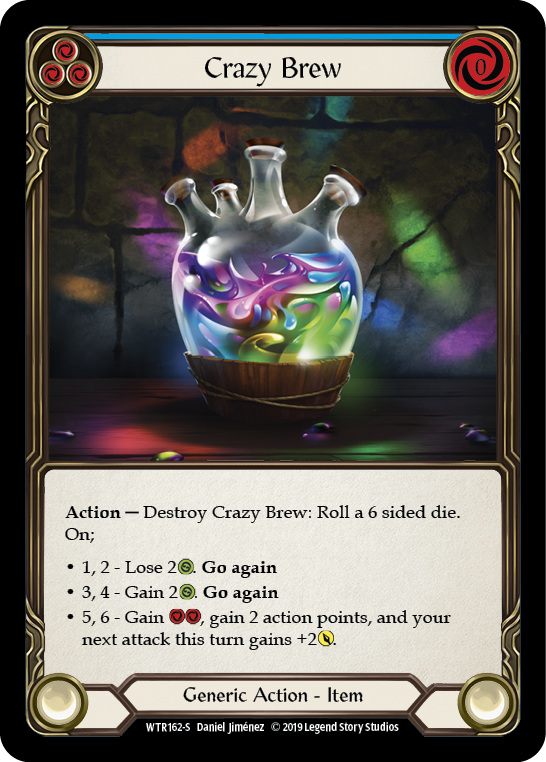 Crazy Brew [WTR162-S] (Welcome to Rathe)  Alpha Print Rainbow Foil | RetroPlay Games