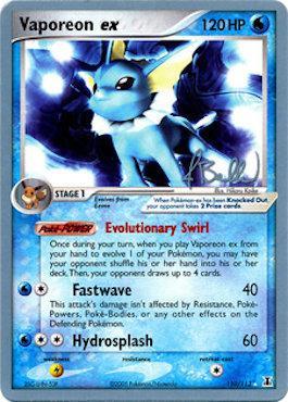 Vaporeon ex (110/113) (Eeveelutions - Jimmy Ballard) [World Championships 2006] | RetroPlay Games