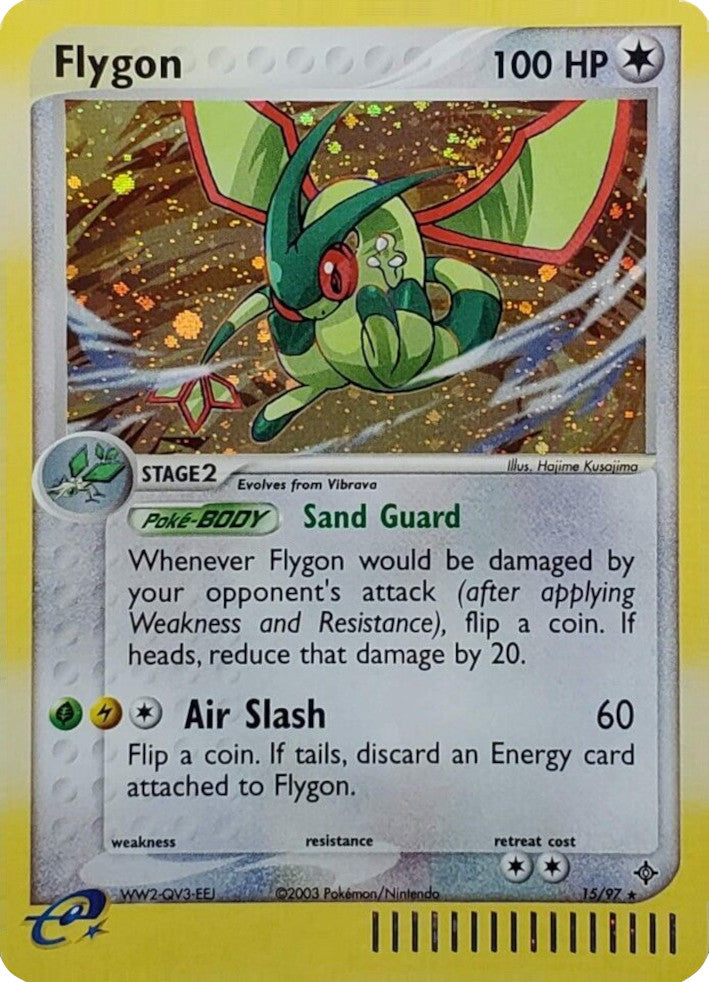 Flygon (15/97) (Theme Deck Exclusive) [EX: Dragon] | RetroPlay Games