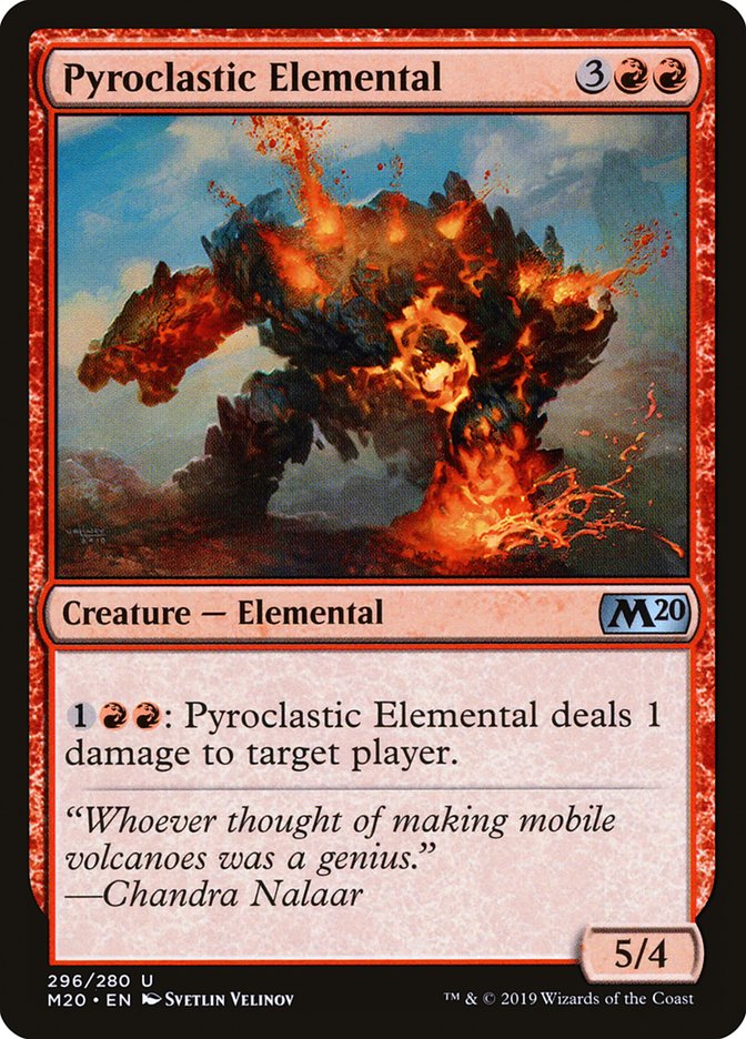 Pyroclastic Elemental [Core Set 2020] | RetroPlay Games