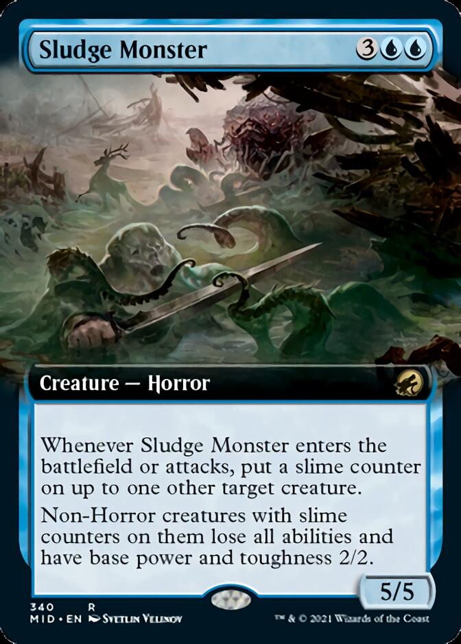 Sludge Monster (Extended) [Innistrad: Midnight Hunt] | RetroPlay Games