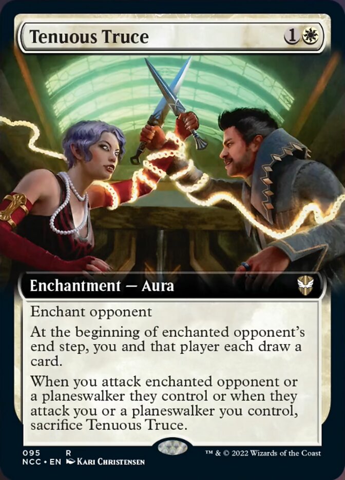 Tenuous Truce (Extended Art) [Streets of New Capenna Commander] | RetroPlay Games