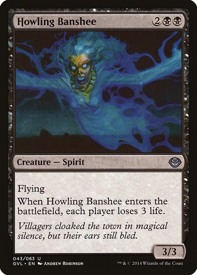 Howling Banshee (Garruk vs. Liliana) [Duel Decks Anthology] | RetroPlay Games