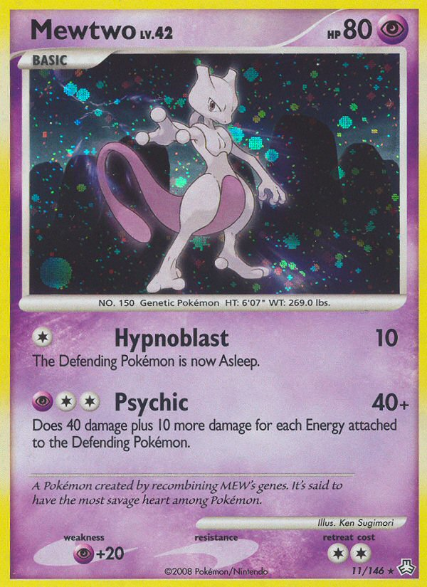 Mewtwo (11/146) [Diamond & Pearl: Legends Awakened] | RetroPlay Games